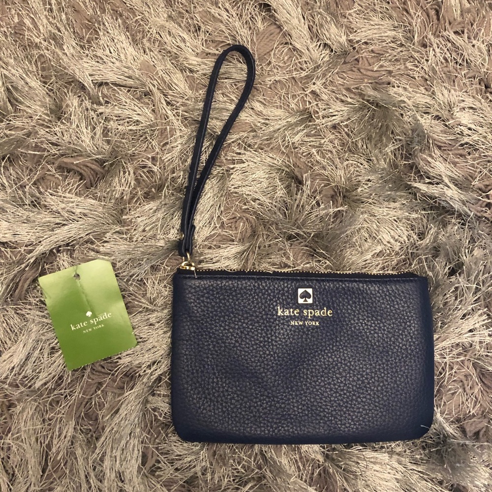 NWT Kate Spade Navy Grant Park Bee Wristlet